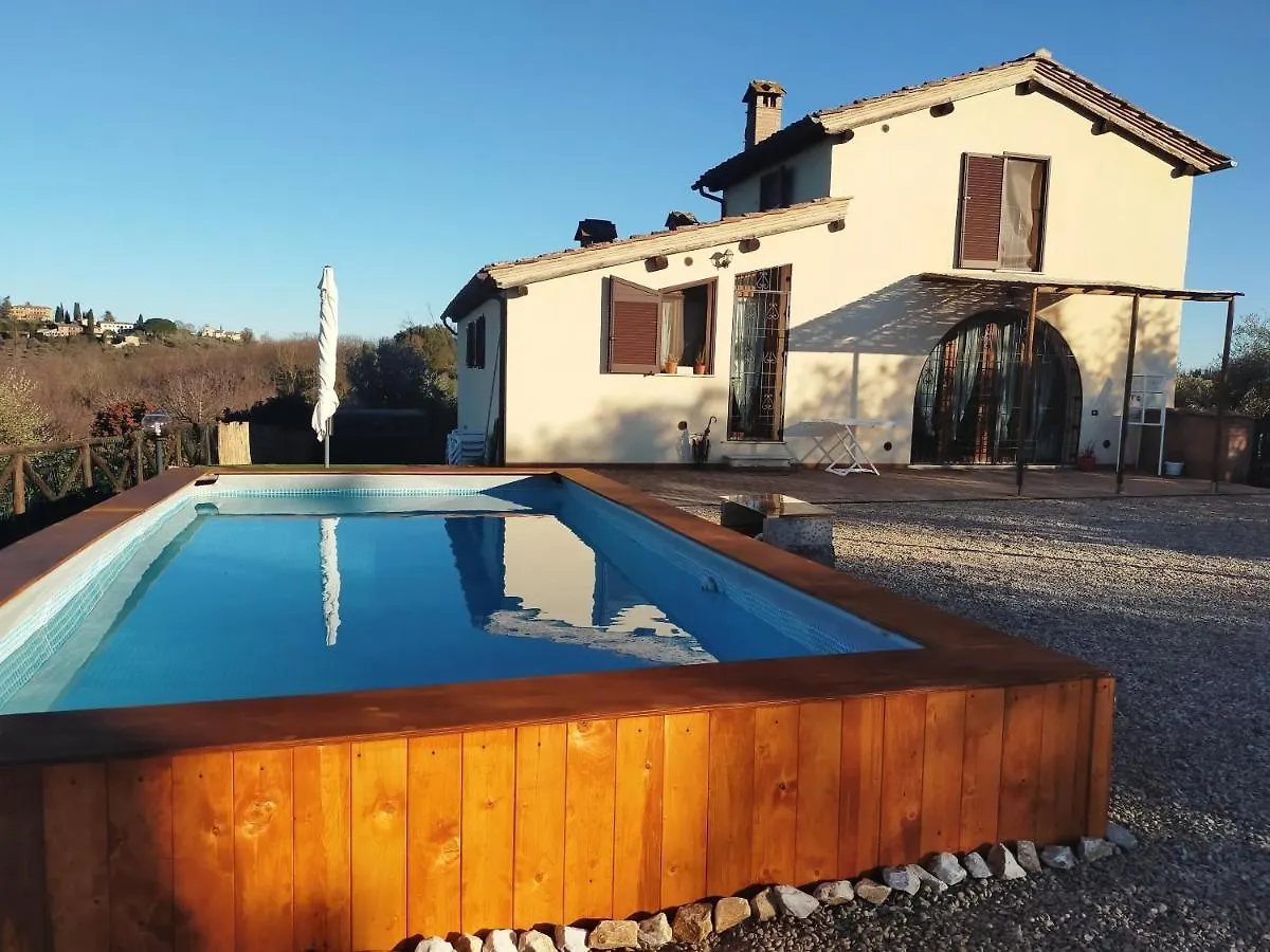 Charming Villa In Le Scotte With Private Pool Siena
